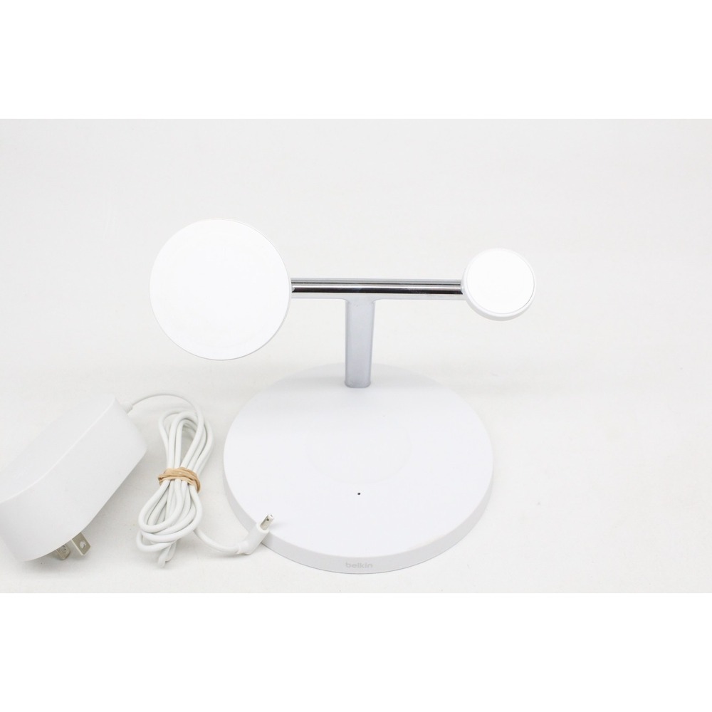 Belkin BOOSTCHARGE PRO 3‎ in 1 Wireless Charger with MagSafe - White - WIZ017